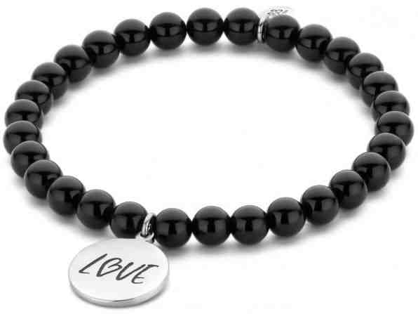 CO88 Náramek z onyxu Love 865-180-090177-0000 + 2 měsíce na vrácení zboží