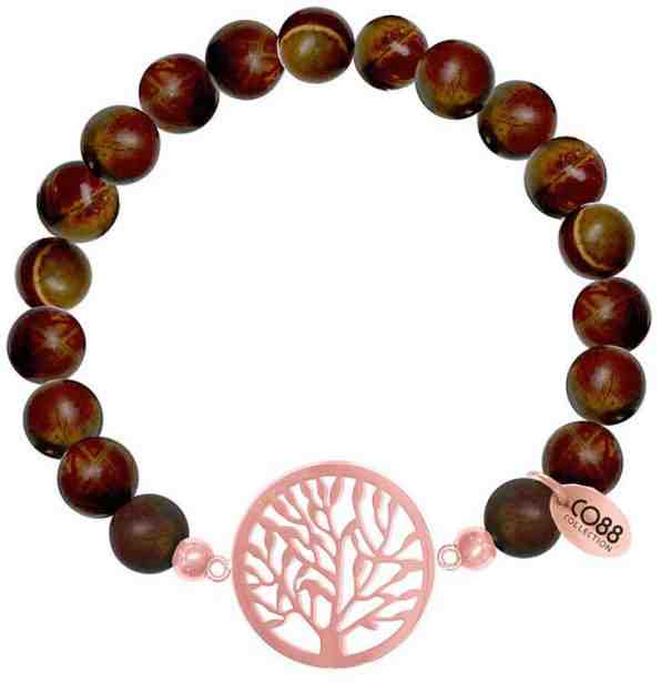 CO88 Jaspisový náramek se stromem života 865-180-080018-0000 + 2 měsíce na vrácení zboží