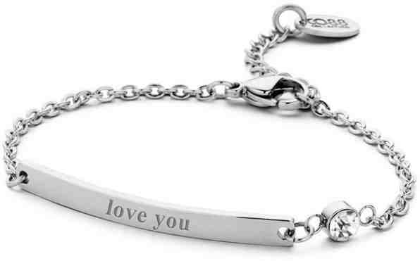 CO88 Ocelový náramek Love You 860-180-090132-0000 + 2 měsíce na vrácení zboží