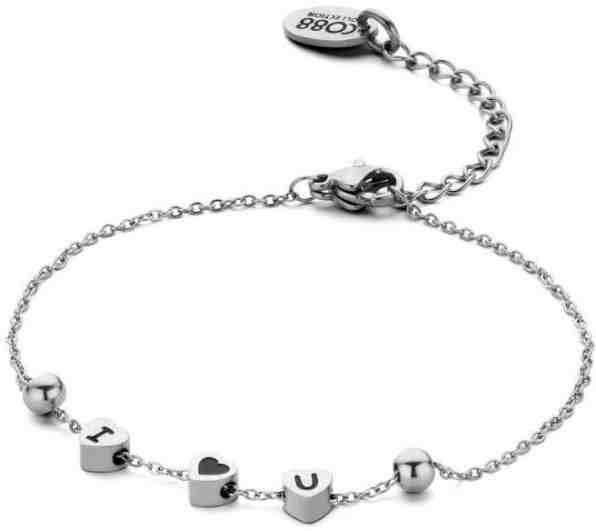CO88 Ocelový náramek I♥U 860-180-090053-0000 + 2 měsíce na vrácení zboží