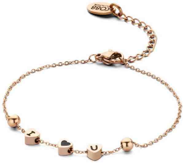 CO88 Ocelový náramek I♥U 860-180-090055-0000 + 2 měsíce na vrácení zboží