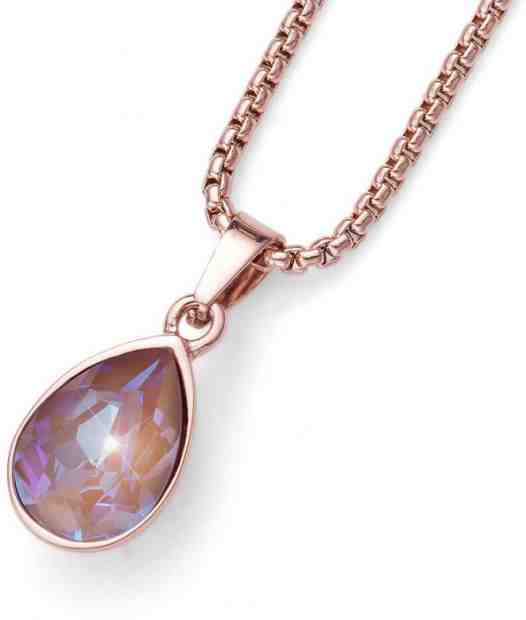 Oliver Weber Náhrdelník s krystalem Delite 11974RG 133 + 2 měsíce na vrácení zboží