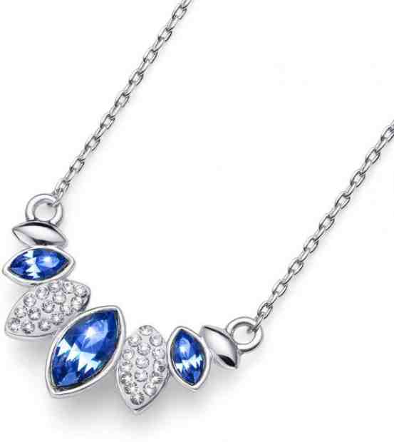 Oliver Weber Náhrdelník s krystaly Concept 11993 BLU + 2 měsíce na vrácení zboží