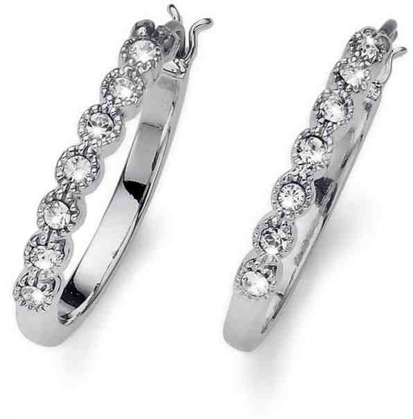 Oliver Weber Náušnice s krystaly Deli 22783R + 2 měsíce na vrácení zboží