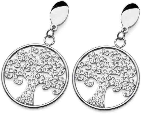 Oliver Weber Náušnice s krystaly Tree 22787 + 2 měsíce na vrácení zboží