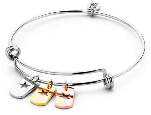 CO88 Pevný náramek s hvězdičkami 860-180-090090-0000 + 2 měsíce na vrácení zboží