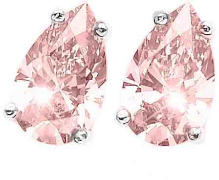 Oliver Weber Stříbrné náušnice s krystalem Pear 62089 ROS + 2 měsíce na vrácení zboží