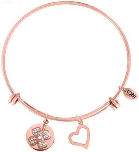 CO88 Ocelový náramek pro štěstí 860-180-010004-0000 + 2 měsíce na vrácení zboží