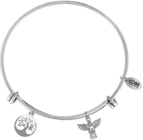CO88 Ocelový náramek strom života s ptáčkem 860-180-021004-0000 + 2 měsíce na vrácení zboží