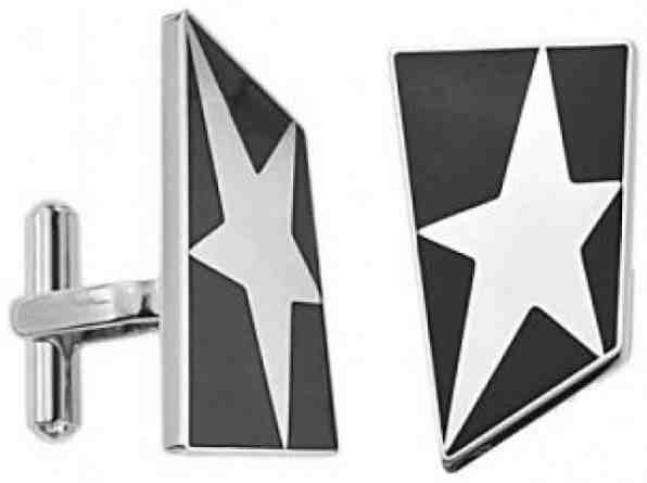 Thierry Mugler Hvězdné manžetové knoflíčky TH91009N - SLEVA + 2 měsíce na vrácení zboží