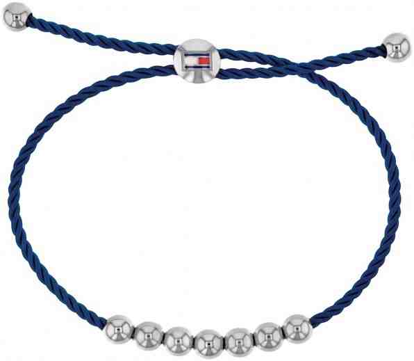 Tommy Hilfiger Tmavě modrý náramek s korálky TH2780003 + 2 měsíce na vrácení zboží