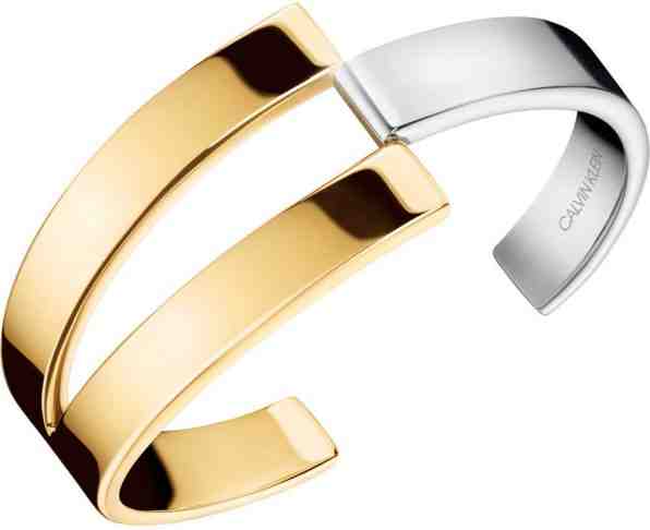 Calvin Klein Pevný bicolor náramek Truly KJ8JJF20010 5,8 x 4,6 cm - S + 2 měsíce na vrácení zboží