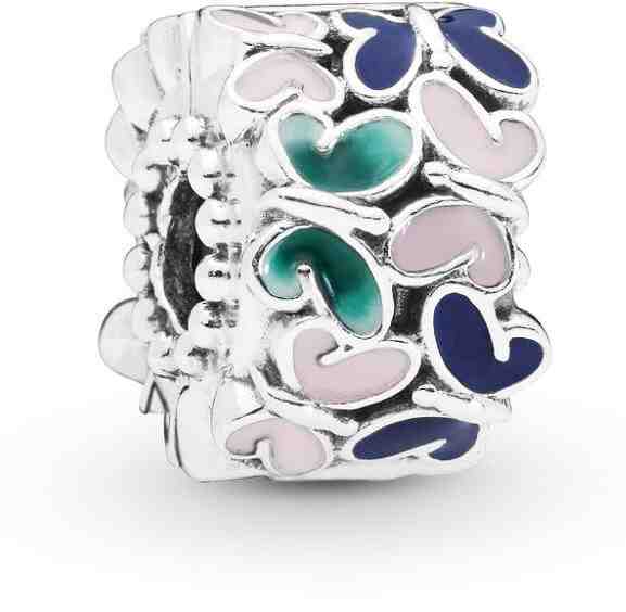 Pandora Stříbrný motýlkový korálek 797863ENMX + 2 měsíce na vrácení zboží