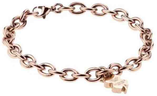 Victoria Walls Masívní růžově pozlacený náramek pro štěstí VB1043R + 2 měsíce na vrácení zboží