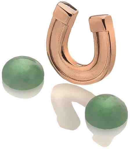 Hot Diamonds Element podkova s aventuríny Anais AC115 + 2 měsíce na vrácení zboží