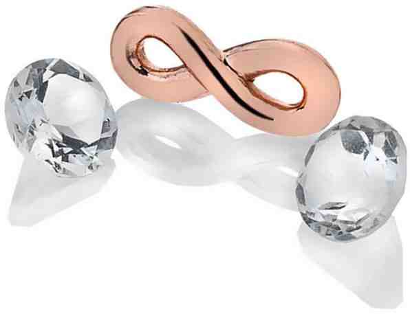 Hot Diamonds Element nekonečno s topazy Anais AC121 + 2 měsíce na vrácení zboží