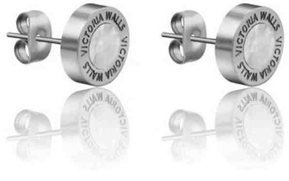 Victoria Walls Ocelové náušnice s perletí VE1047S + 2 měsíce na vrácení zboží