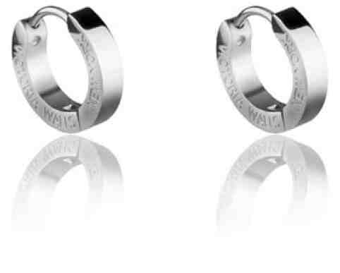 Victoria Walls Ocelové náušnice kruhy VE1048S + 2 měsíce na vrácení zboží