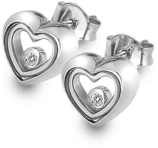 Hot Diamonds Stříbrné náušnice Anais AE013 + 2 měsíce na vrácení zboží