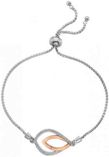 Hot Diamonds Stříbrný náramek s pravým diamantem Lily RG DL591 + 2 měsíce na vrácení zboží