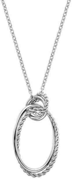 Hot Diamonds Stříbrný náhrdelník s pravým diamantem Jasmine DP737 + 2 měsíce na vrácení zboží