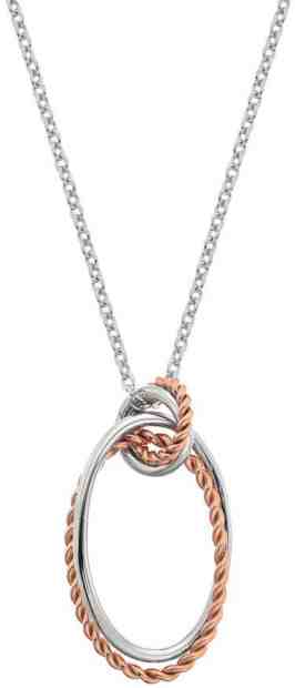 Hot Diamonds Stříbrný náhrdelník s pravým diamantem Jasmine RG DP738 + 2 měsíce na vrácení zboží