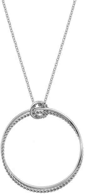 Hot Diamonds Stříbrný náhrdelník s pravým diamantem Jasmine DP739 + 2 měsíce na vrácení zboží