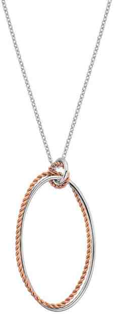 Hot Diamonds Stříbrný náhrdelník s pravým diamantem Jasmine RG DP742 + 2 měsíce na vrácení zboží