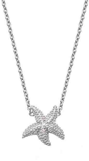 Hot Diamonds Stříbrný náhrdelník s pravým diamantem Daisy DN134 + 2 měsíce na vrácení zboží