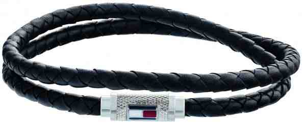 Tommy Hilfiger Pánský dvojitý náramek z kůže TH2790011 + 2 měsíce na vrácení zboží