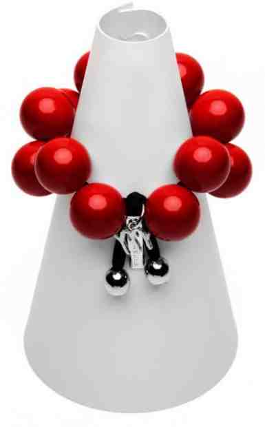 #ballsmania Originální náramek B116 19-1557 Rosso Peperone + 2 měsíce na vrácení zboží