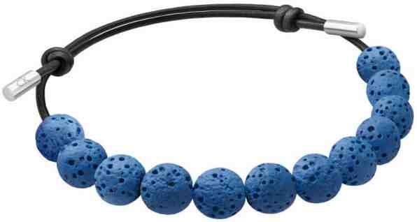 Calvin Klein Náramek z modrých lávových kamenů Soulful KJ8NLB14010 16 - 22 cm - M + 2 měsíce na vrácení zboží