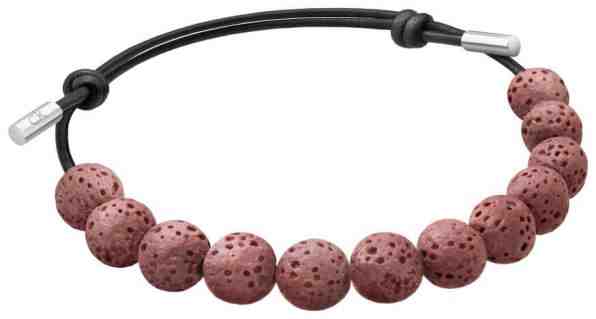 Calvin Klein Náramek z hnědých lávových kamenů Soulful KJ8NRB14010 16 - 22 cm - M + 2 měsíce na vrácení zboží