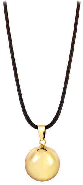 MUMMY BELL Pozlacený náhrdelník Rolnička AZ20 + 2 měsíce na vrácení zboží