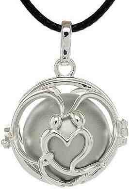 MUMMY BELL Dámský náhrdelník Rolnička Harmony K7SS20 + 2 měsíce na vrácení zboží