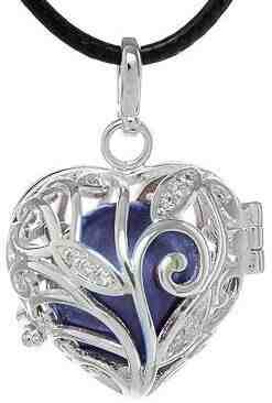 MUMMY BELL Dámský náhrdelník Rolnička Srdíčko K13SM18 + 2 měsíce na vrácení zboží