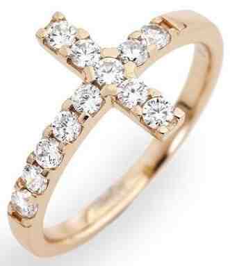 Amen Růžově pozlacený stříbrný prsten se zirkony Rosary ACORB 54 mm + 2 měsíce na vrácení zboží