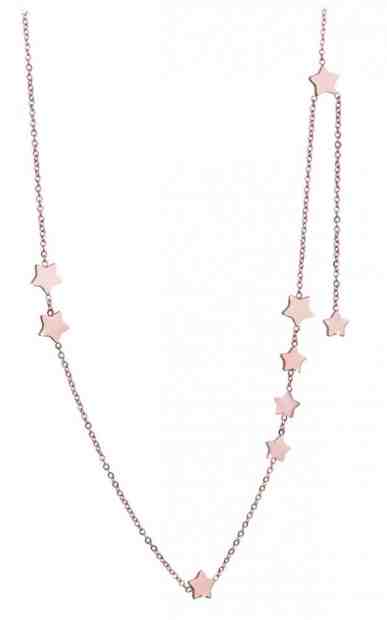 Troli Bronzový náhrdelník s hvězdičkami + 2 měsíce na vrácení zboží