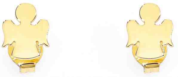 Amen Pozlacené stříbrné náušnice Pray, Love ORAG + 2 měsíce na vrácení zboží