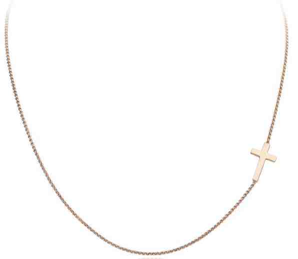 Amen Růžově pozlacený stříbrný náhrdelník Pray, Love CLCR3 + 2 měsíce na vrácení zboží