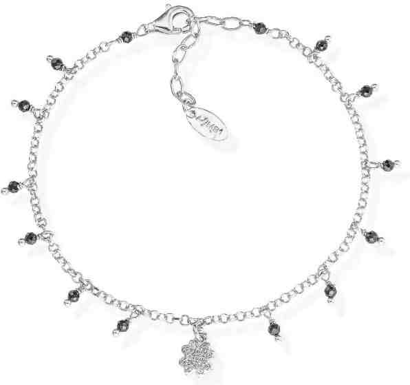 Amen Originální stříbrný náramek s krystaly a zirkony Romance BRQBNZ + 2 měsíce na vrácení zboží