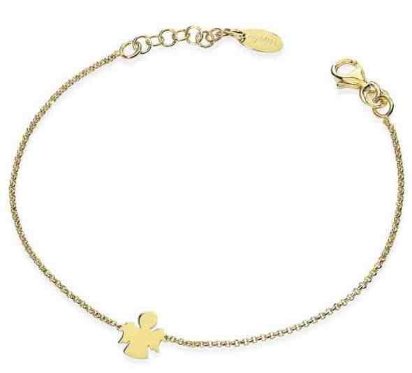 Amen Pozlacený stříbrný náramek Angels BRAG3 + 2 měsíce na vrácení zboží