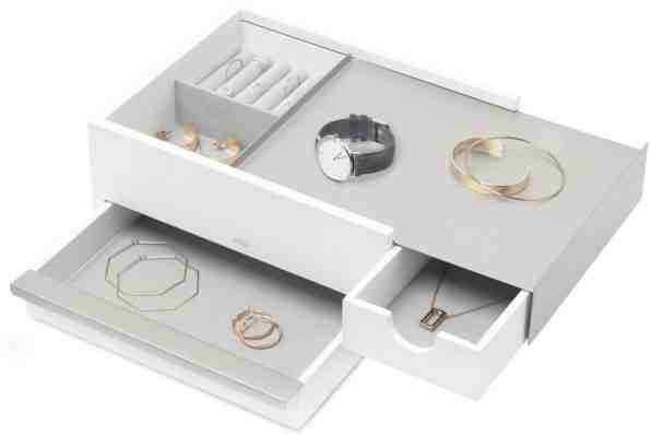Umbra Šperkovnice STOWIT bílá/nikl 290245670 + 2 měsíce na vrácení zboží