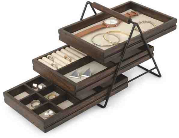 Umbra Šperkovnice TERRACE hnědá 1004037048 + 2 měsíce na vrácení zboží