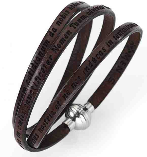 Amen Originální kožený náramek Classic PNLA05 57 cm + 2 měsíce na vrácení zboží