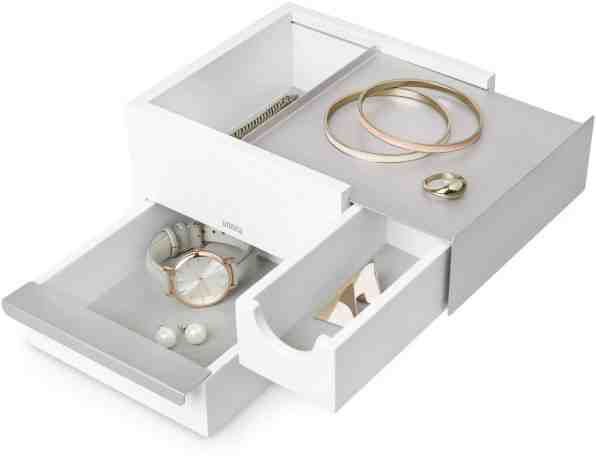 Umbra Šperkovnice STOWIT mini bílá/nikl 1005314670 + 2 měsíce na vrácení zboží