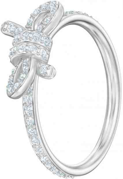 Swarovski Třpytivý prsten s mašličkou LIFELONG 5474934 55 mm + 2 měsíce na vrácení zboží