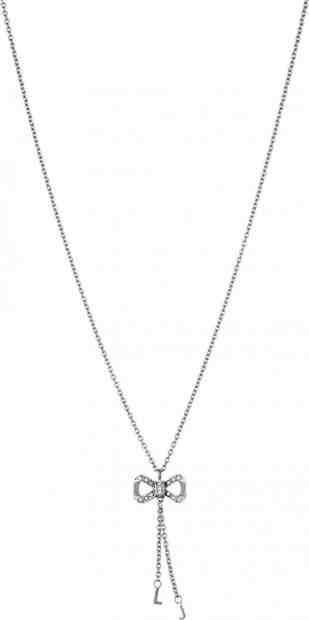 Liu.Jo Ocelový náhrdelník s mašličkou LJ1287 + 2 měsíce na vrácení zboží