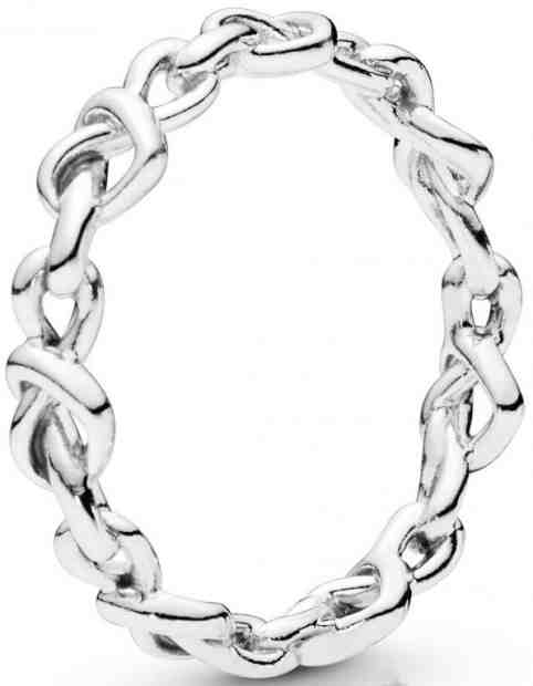 Pandora Stříbrný prsten Propletená srdce 198018 56 mm + 2 měsíce na vrácení zboží