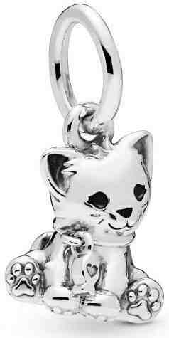 Pandora Stříbrný přívěsek Kočička 798011EN16 + 2 měsíce na vrácení zboží